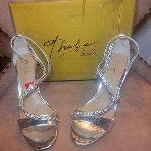 Sliver high heel Thalia shoes
